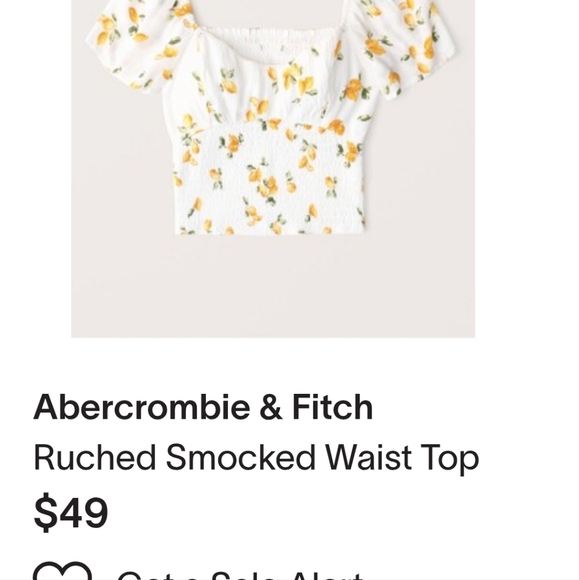 Abercrombie crop top - Picture 2 of 4